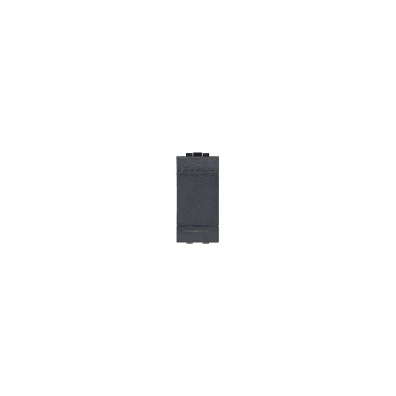 Deviatore unipolare nero compatibile bticino living classic Deviatore unipolare nero compatibile bticino living classic