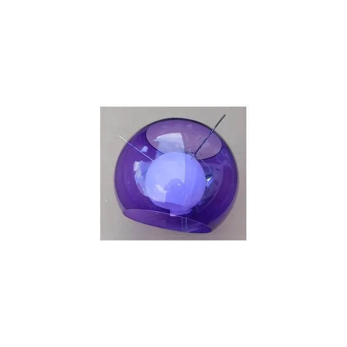 Suspension bubble diam.40 e27 violet
