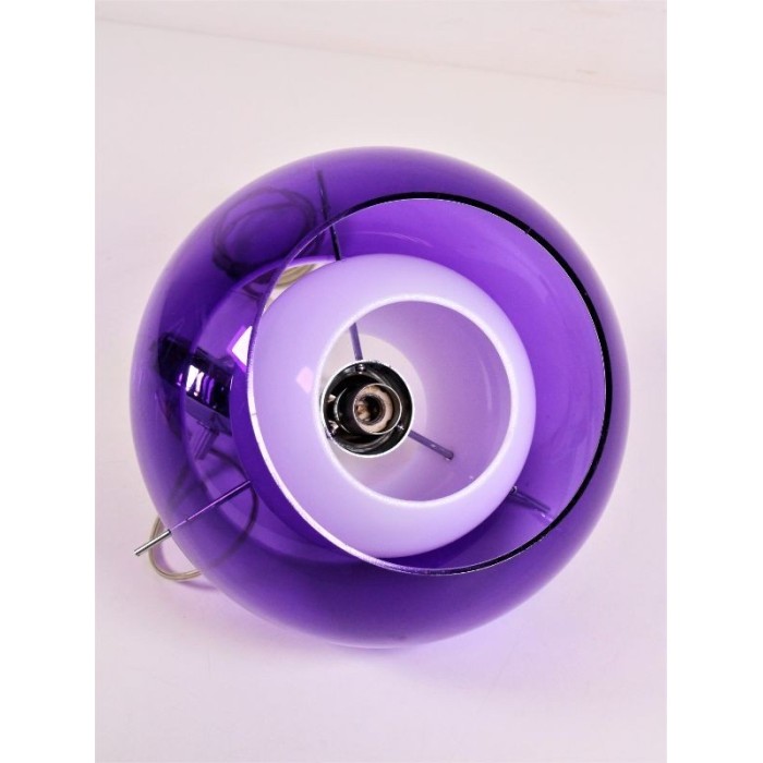 Bolla sopensione diam.40 e27 violet