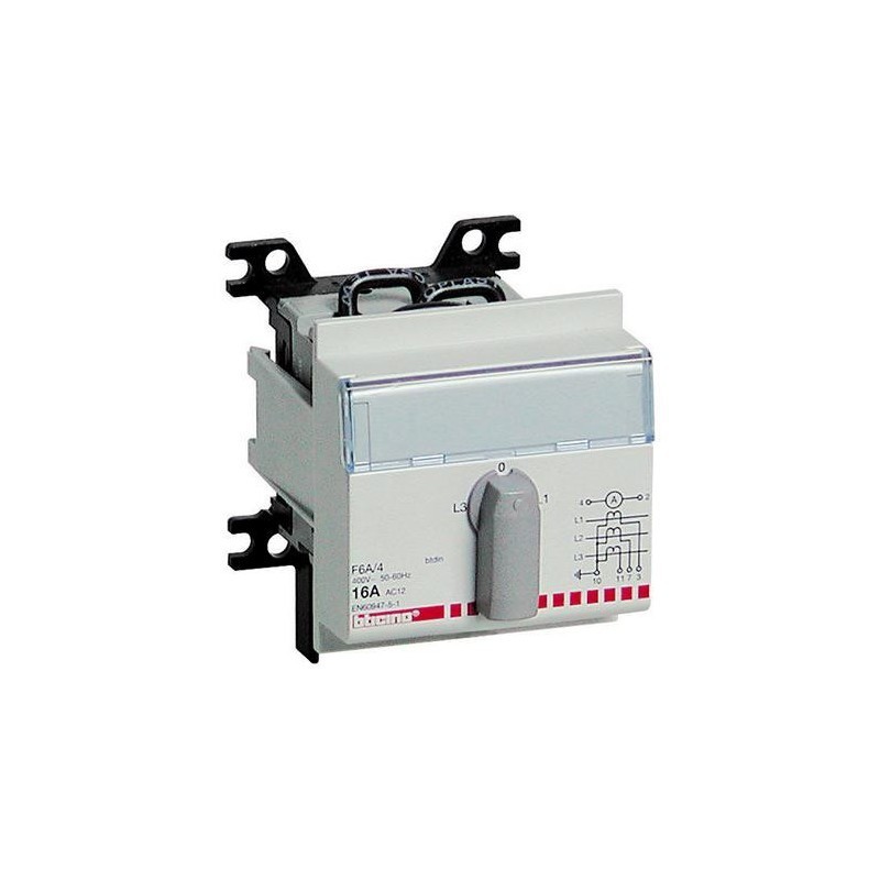 Commutatore amperometrico 4 posizioni 16a 400v 3mod Commutatore amperometrico 4 posizioni 16a 400v 3mod