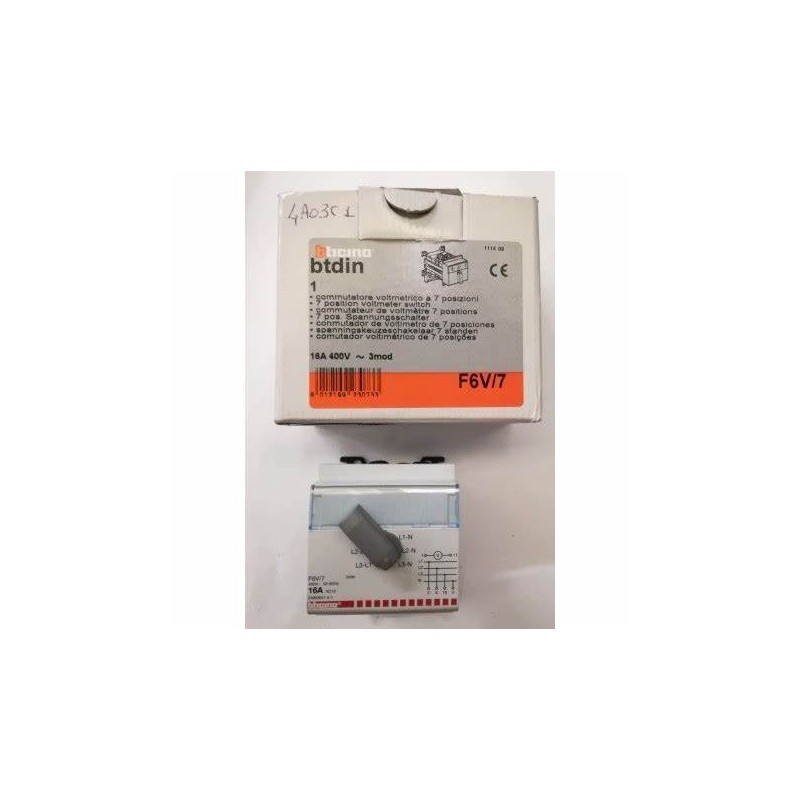 7 position voltmeter switch 16a 400v 3mod 7 position voltmeter switch 16a 400v 3mod