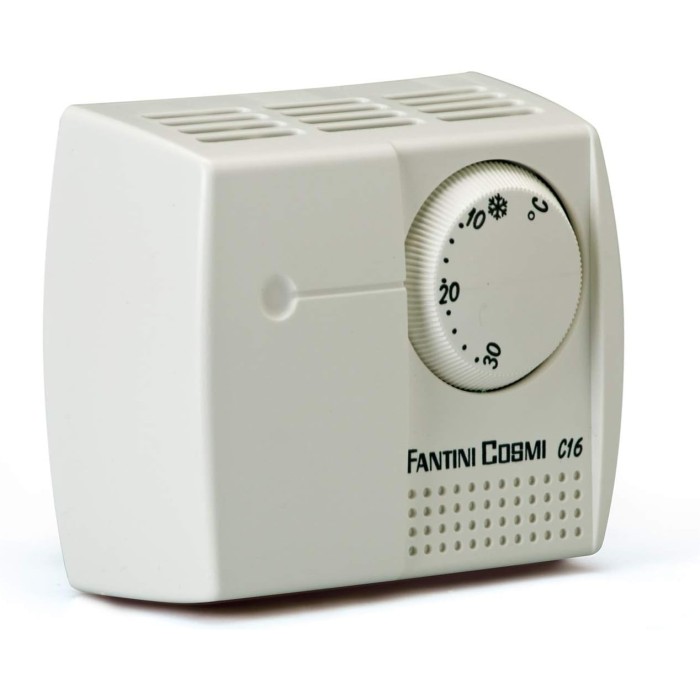 Fantini Cosmi C16 – Electromechanical Gas Expansion Thermostat