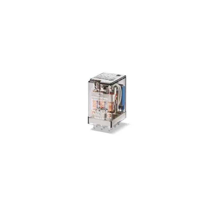 Relè ad innesto 24 v/dc 10 a 3 scambi Relè ad innesto 24 v/dc 10 a 3 scambi