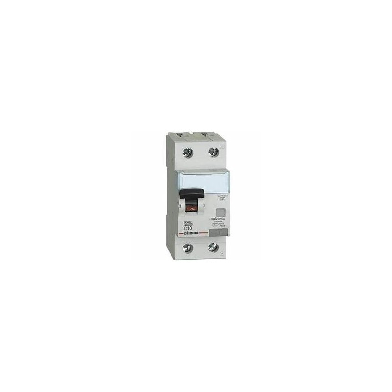 Differential circuit breaker btdin60 1p+n type a - in. 10a - idn. 0.03a Differential circuit breaker btdin60 1p+n type a - in. 10a - idn. 0.03a