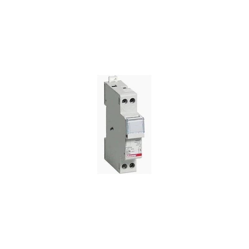 Fuse holder disconnector 1p+n - 32a - 500v - type f fuses (10.3x38 mm) - 1 module Fuse holder disconnector 1p+n - 32a - 500v - type f fuses (10.3x38 mm) - 1 module