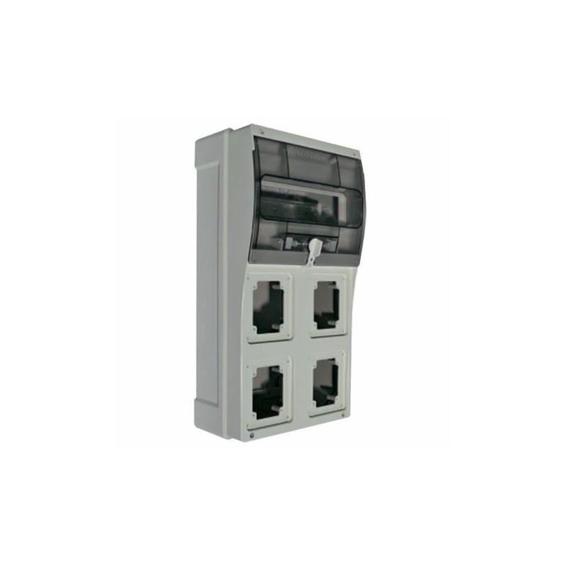 Topter Quadro Window 4 Industrial Sockets IP66 for Electrical Installations Topter Quadro Window 4 Industrial Sockets IP66 for Electrical Installations