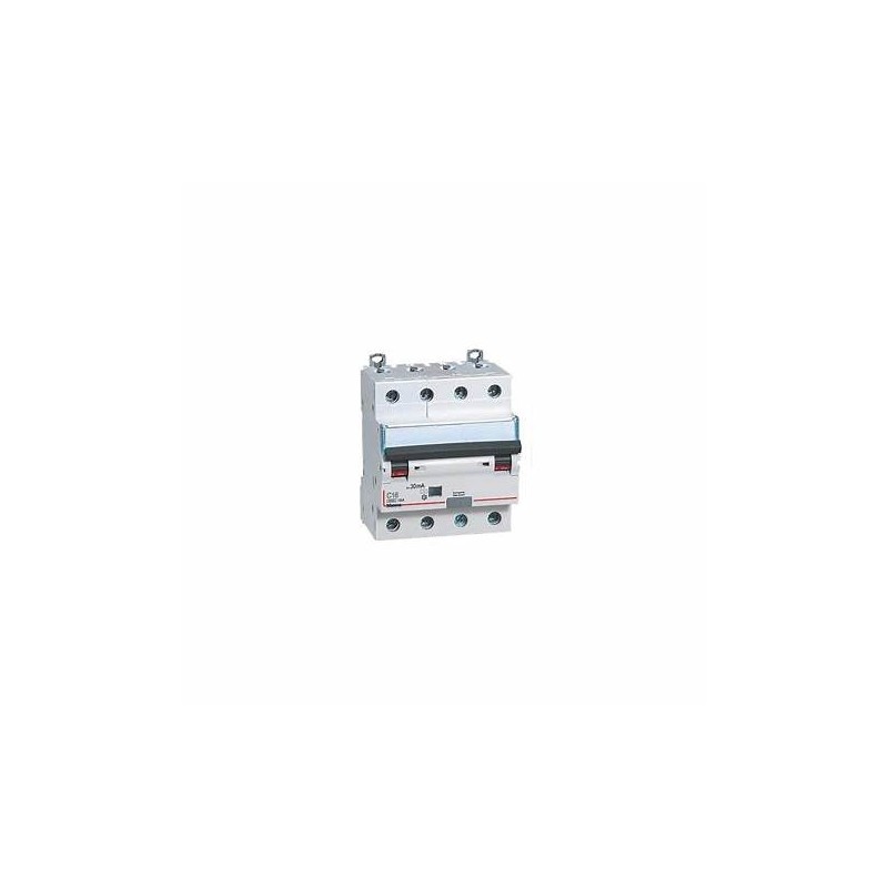 4p differential circuit breaker - ac type - in. 16a - icn. 6ka - vn. 400 vac - idn. 30ma - 4 modules 4p differential circuit breaker - ac type - in. 16a - icn. 6ka - vn. 400 vac - idn. 30ma - 4 modules