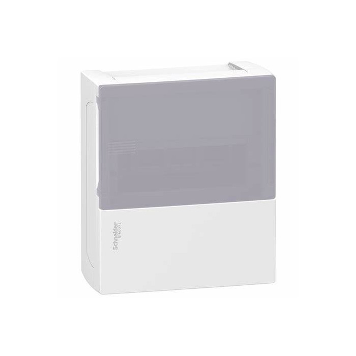 Centralino mp parete 8 moduli bianco porta traslucida