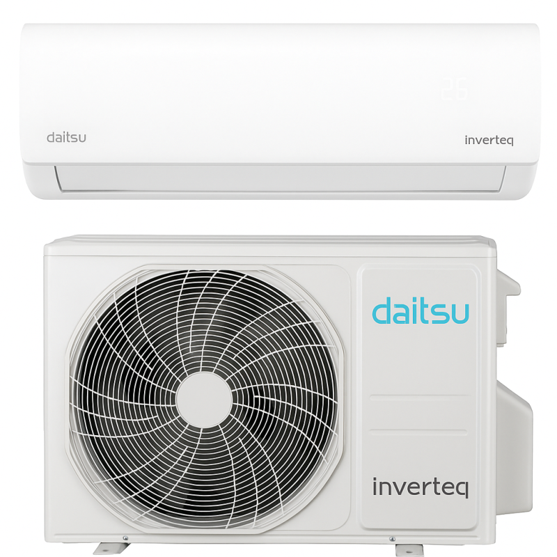Climatizzatore condizionatore daitsu inverter air r-32 9000 btu a++/a+ wi-fi optional Climatizzatore condizionatore daitsu inverter air r-32 9000 btu a++/a+ wi-fi optional
