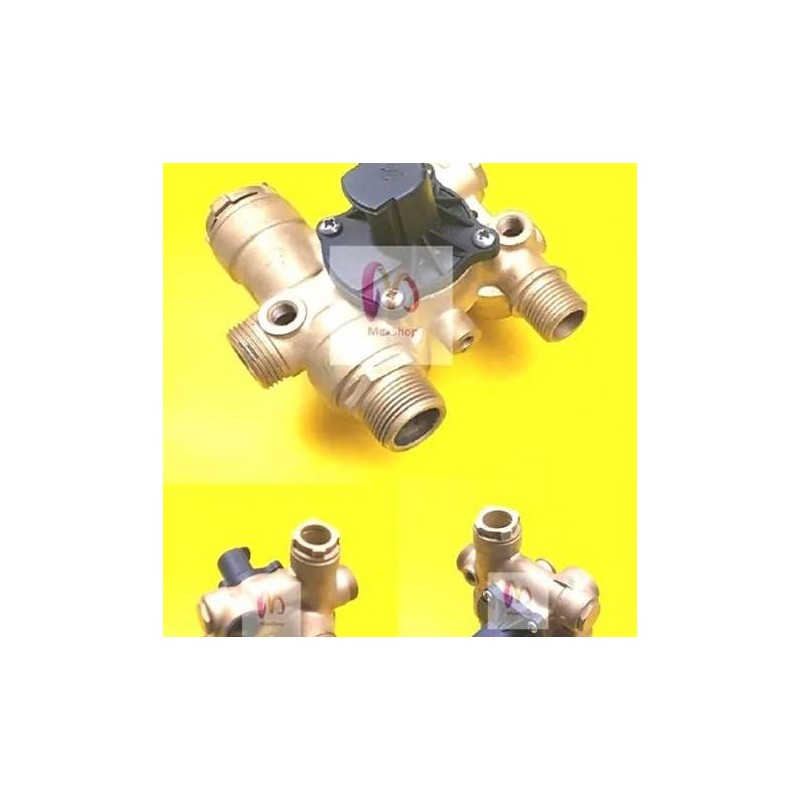 Valvola a 3 vie compatibile sia con i sistemi caldo/freddo che acs Valvola a 3 vie compatibile sia con i sistemi caldo/freddo che acs