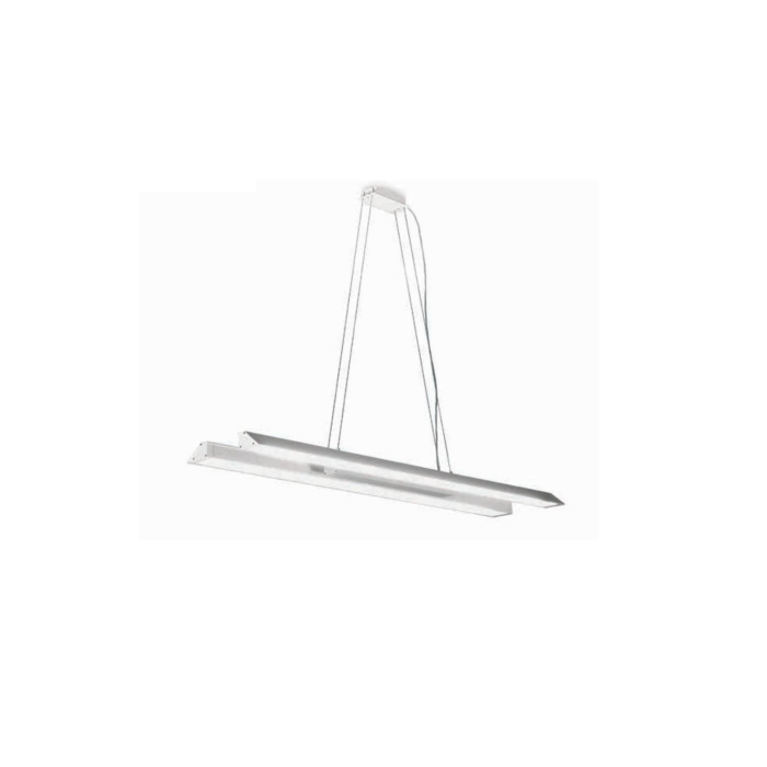 Tender s80 sospens. 2x80w t5 grigio