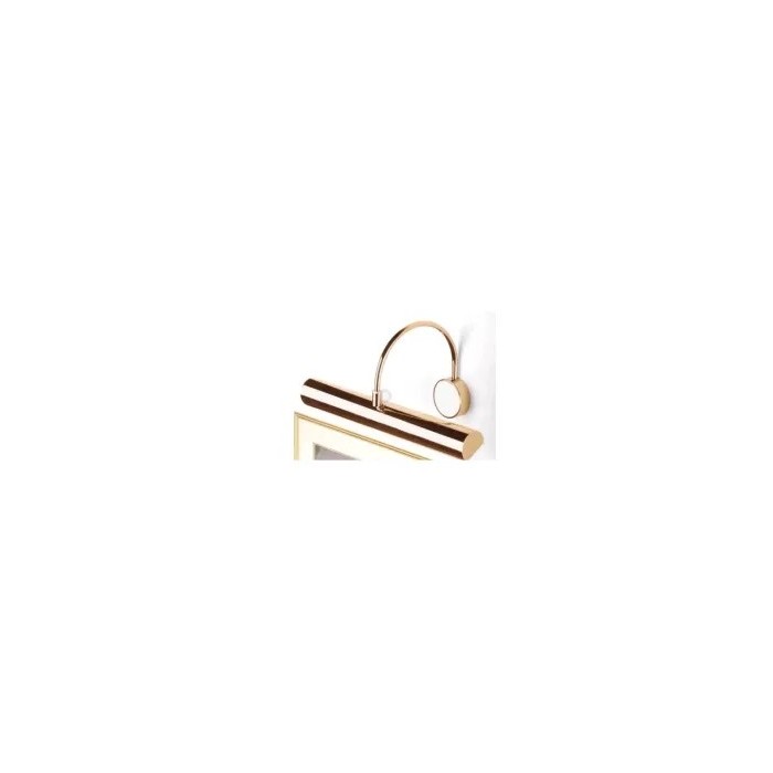 Monet wall lamp, glossy brass