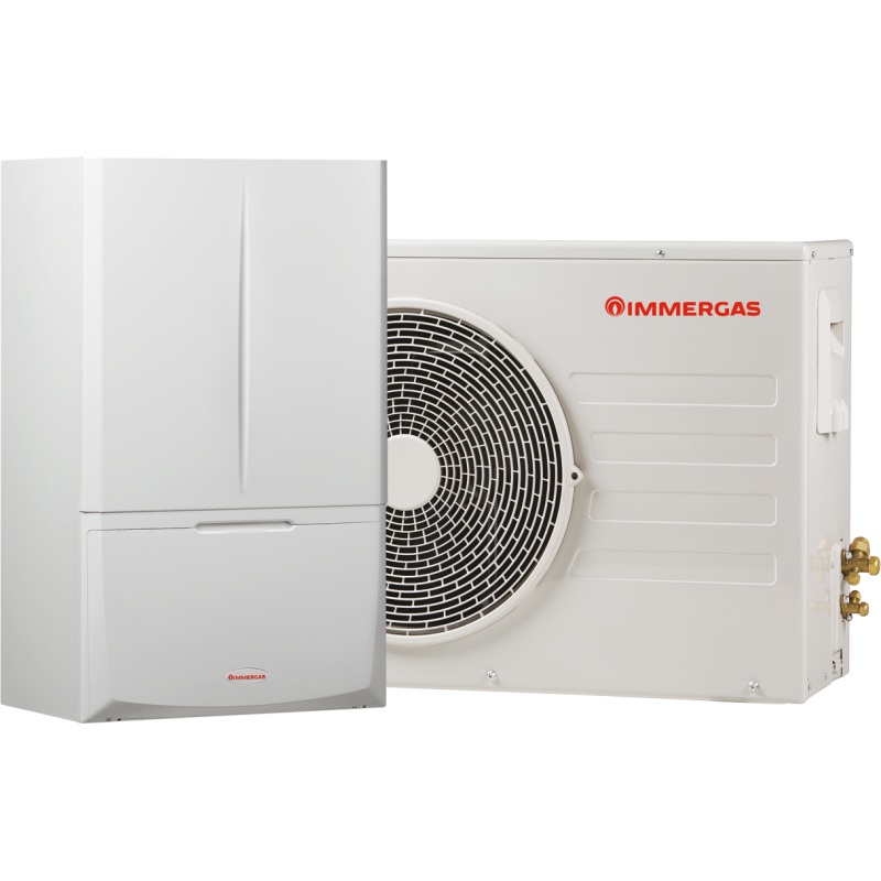Immergas magis combo 9 plus v2 r32 pompa di calore ibrida reversibile 9kw Immergas magis combo 9 plus v2 r32 pompa di calore ibrida reversibile 9kw