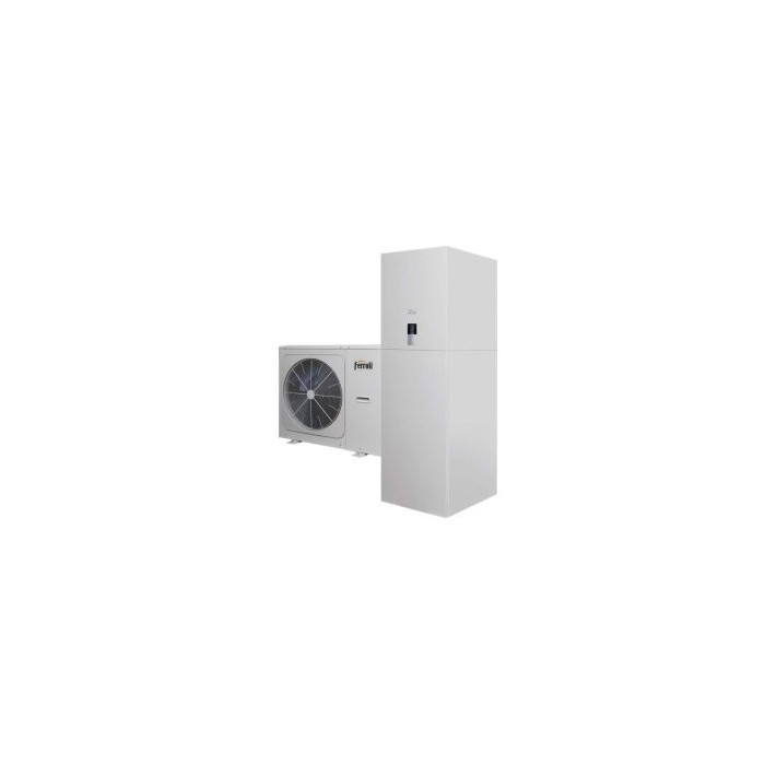 Kit omnia st 3.2 8 kw riscaldamento, raffrescamento e accumulo acs da 190l