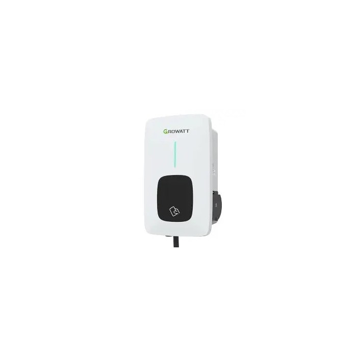 Caricatore ev monofase 7.3 kw con cavo integrato tipo 2 e wi-fi.