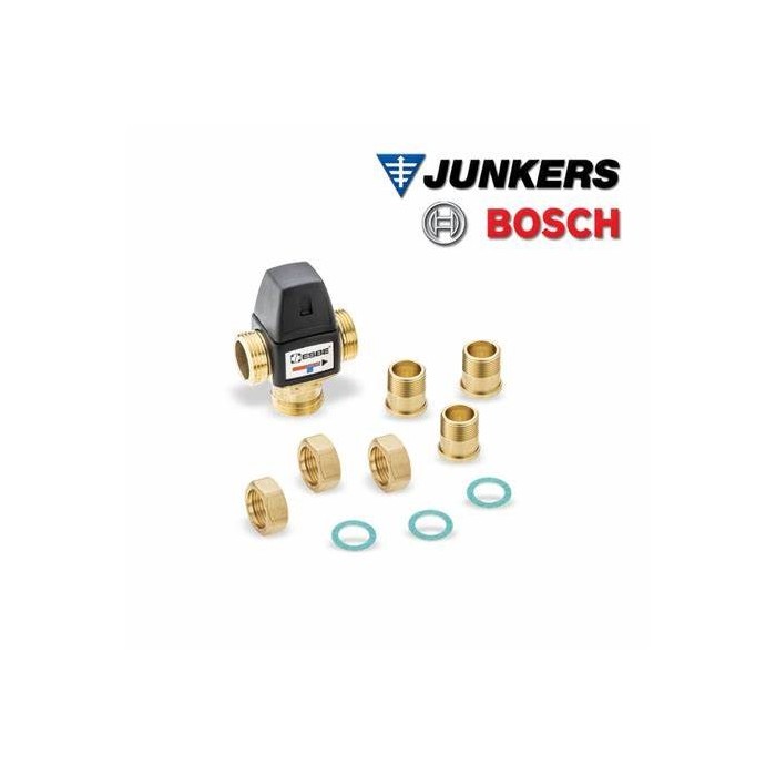Kit completo pompa di calore 6/7 kw hybrid medium bosch.