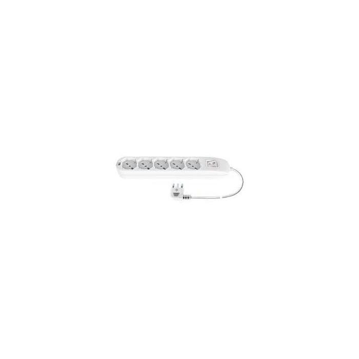 Multipresa spina 16a 5 pr. universali 1.5m con interruttore ecova
