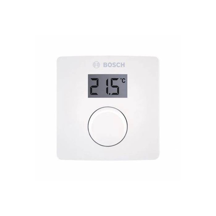 Cronotermostato ambiente modulante bosch cr10 per pompe di calore e sistemi di riscaldamento