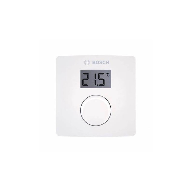 Cronotermostato ambiente modulante bosch cr10 per pompe di calore e sistemi di riscaldamento Cronotermostato ambiente modulante bosch cr10 per pompe di calore e sistemi di riscaldamento