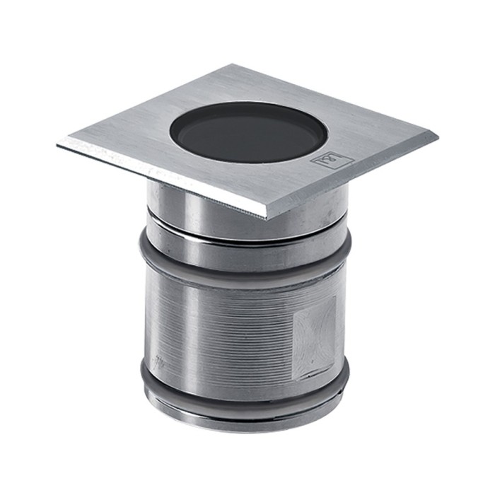 Bright1.7 Outdoor Recessed Light - 2W 24Vdc 3000K Diffused Stainless Steel