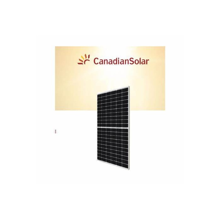 Pannello fotovoltaico cs3l-345p policristallino perc da 345 wp - efficienza elevata (18.65%), 120 celle half-cut, basso lcoe