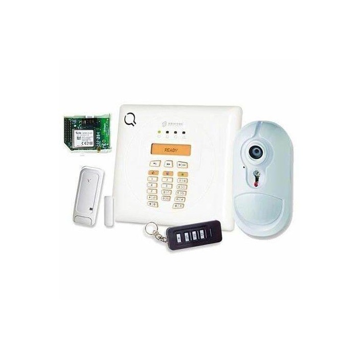Kit Allarme Wireless 30 Zone con Rilevatore Video e Comunicatore GSM/GPRS