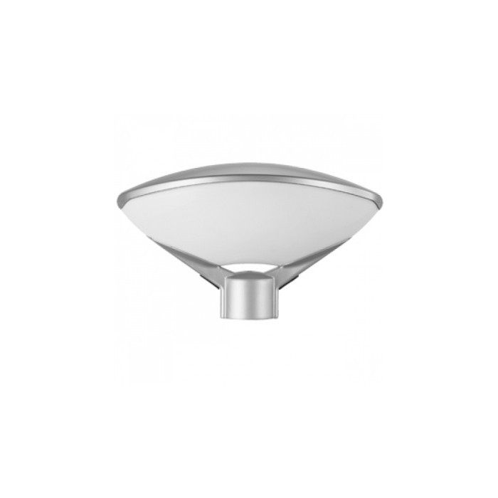 Mareco Teo FBT 20W – Grigio metallizzato – Per palo Ø60 mm (Cod. 1016101M)