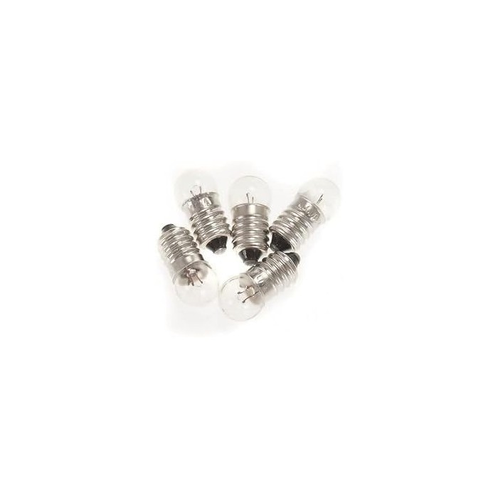 Lampadina a filamento - 3.6v e10 200 ma per torce a batteria e segnalazioni