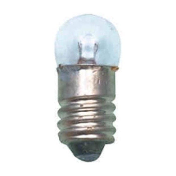 Lampadina a Filamento 4.8V E10 300mA – Per Torce e Segnalazioni