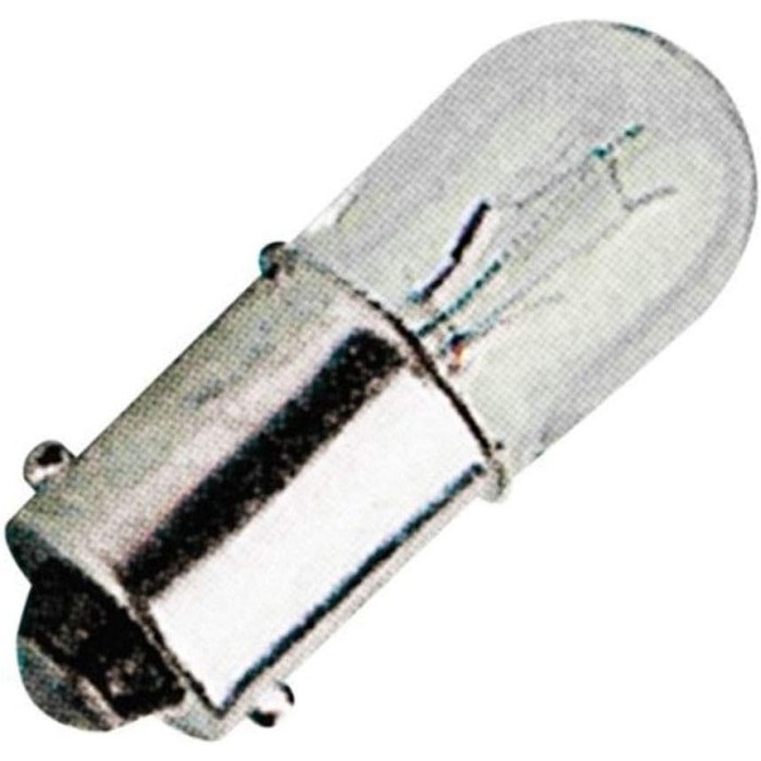 Lampadina a incandescenza lyvia 2.6w ba9s 130v - per segnalazioni in quadri elettrici.