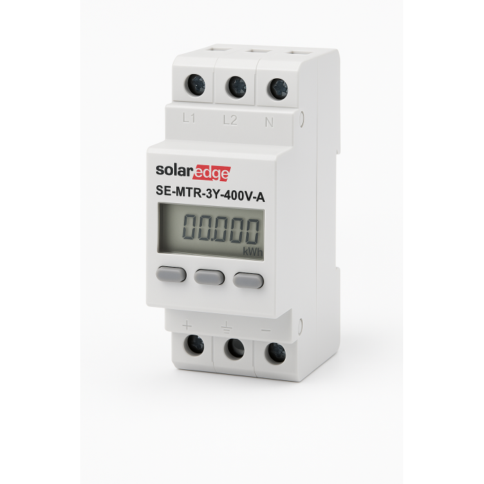 Contatore elettrico solaredge se-mtr-3y-400v-a: trifase, precisione ±1% e connessione modbus per impianti fotovoltaici