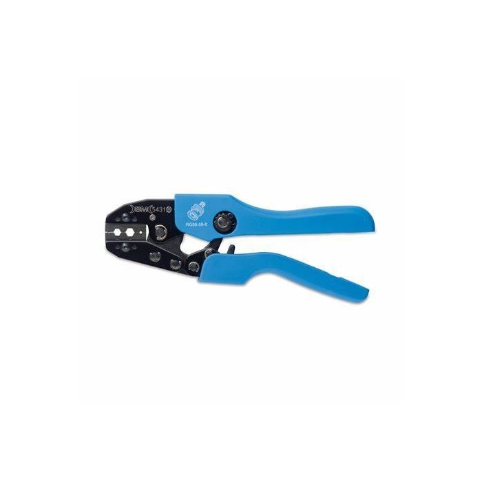 Pinza per connettori coassiali rg 58-59