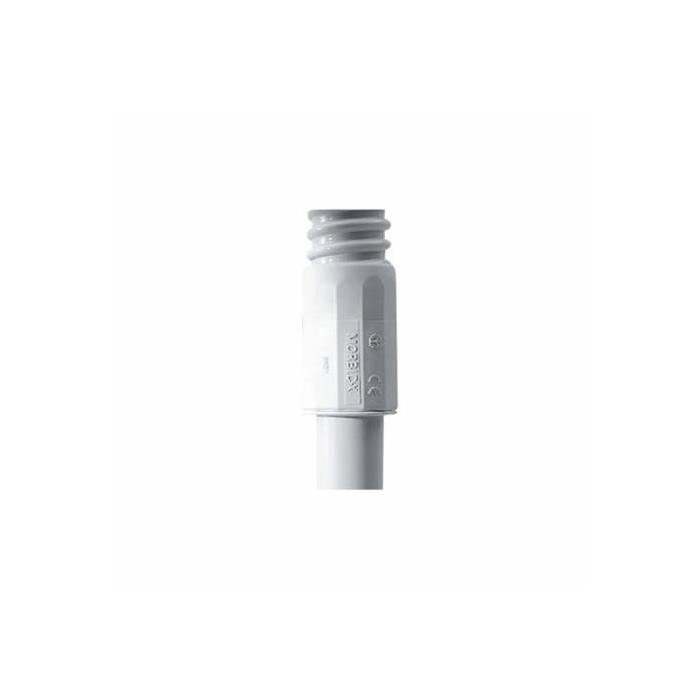 Raccordo tubo-guaina morbidx - ip65 - halogen free - diametro 32mm - grigio ral7035
