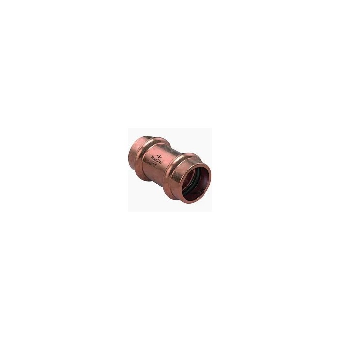 Manicotto femmina con battuta a pressare rame 54mm