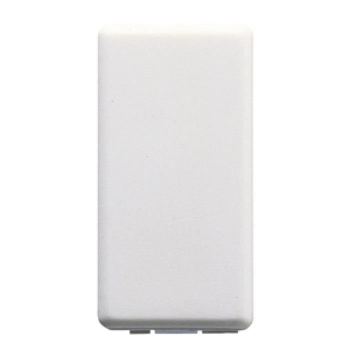 Copriforo 1 posto - 1 modulo - system white