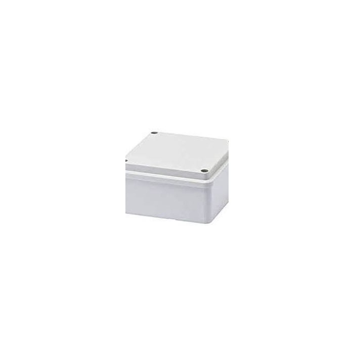 Cassetta di derivazione con coperchio basso a vite - ip56 - dimensioni interne 100x100x50 - pareti lisce