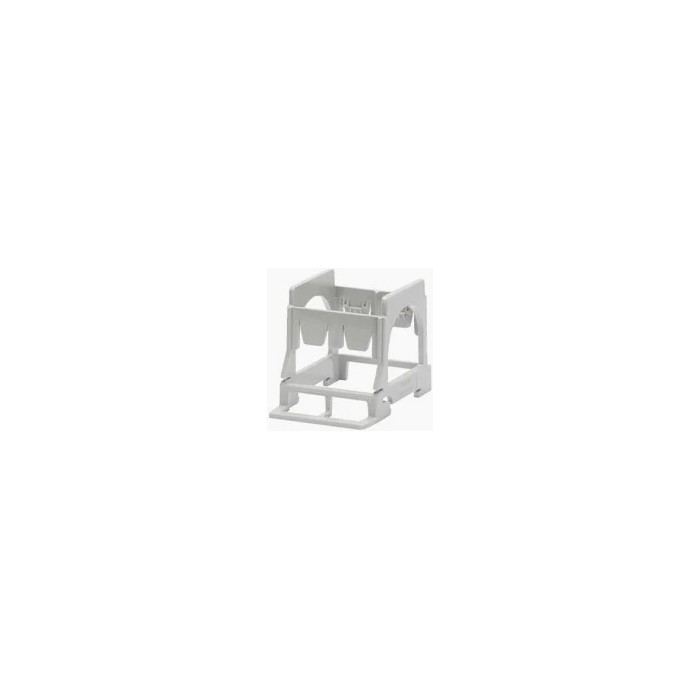 Supporto per montaggio componenti serie system guida din - 2 posti