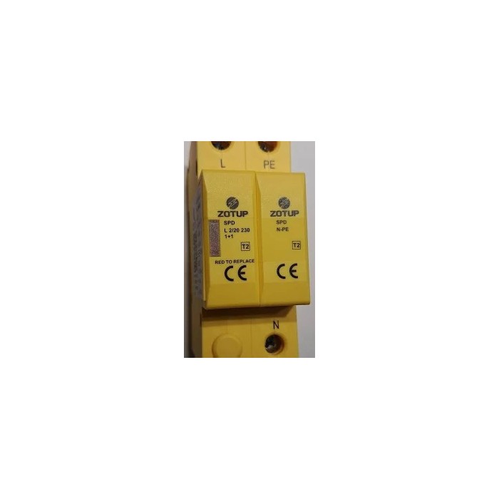 Scaricatore di sovratensioni - l 2/20 230 1+1 spd tipo 2 in 20 ka tt
