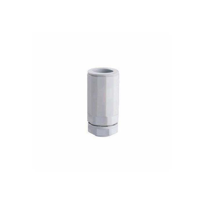 Gewdx43240 raccordo tubo-scatola morbidx - ip67 - halogen free - diametro 40mm - grigio ral7035