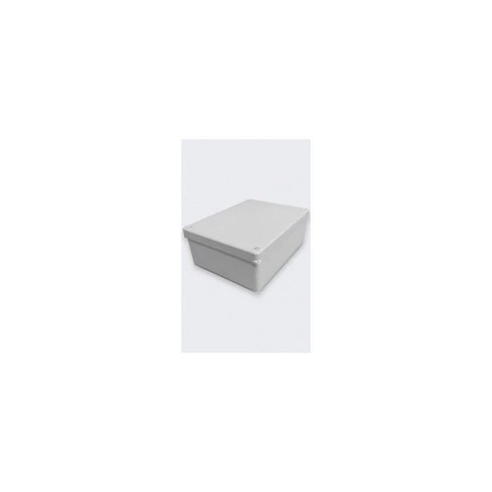 Cassetta di derivazione con coperchio basso a vite - ip55 - dimensioni interne 300x220x120 - pareti con passacavi