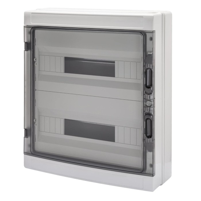 Centralino gewiss - 36 moduli ip65 da parete con porta trasparente.