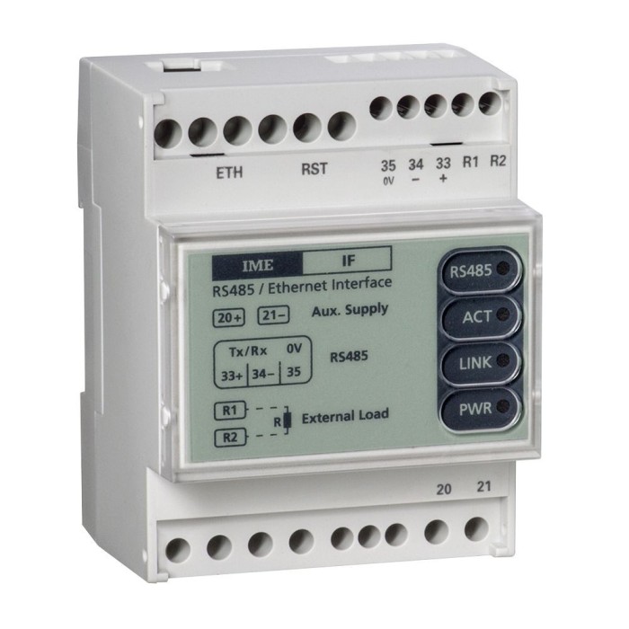 BTicino / IME IF4E011 – Interfaccia Ethernet-RS485 / Datalogger