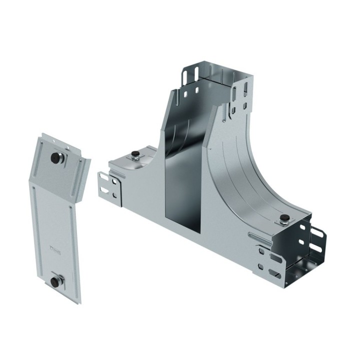 Legrand AD150Z – Giunto a T verticale (upright rising tee) per passerelle / canaline larghezza 150 mm, acciaio zincato Sendzimir