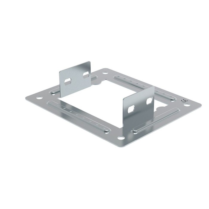 Flange per attacco a quadro. altezza: 75 mm