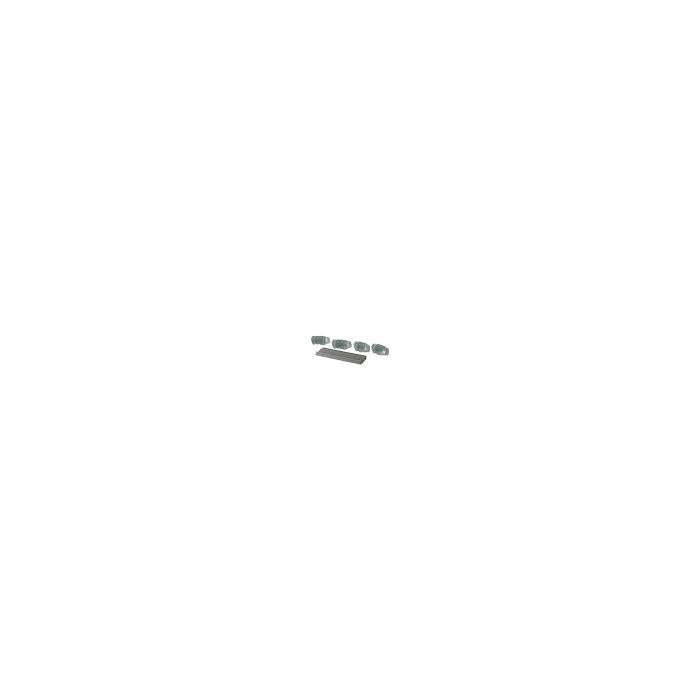 Bpz-dinr24s-600-b guida din ad altezza fissa 24 moduli