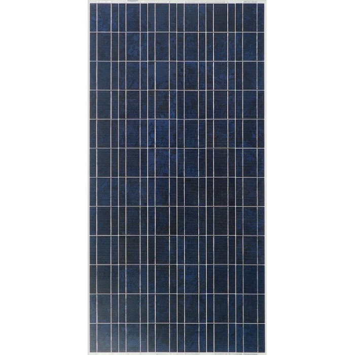 Pannello fotovoltaico policristallino 165wp, 35,9vmp 72 celle