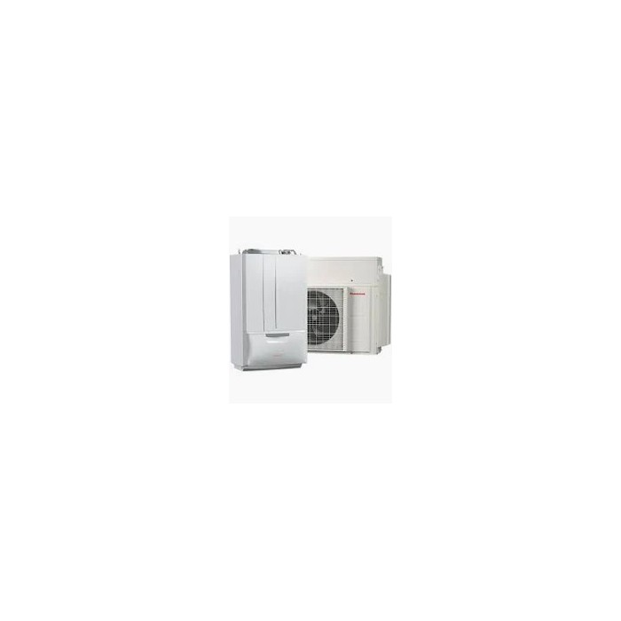 Immergas vic trix hybrid 25 4 kw r32 a+++ set completo pompa di calore ibrida reversibile 4kw