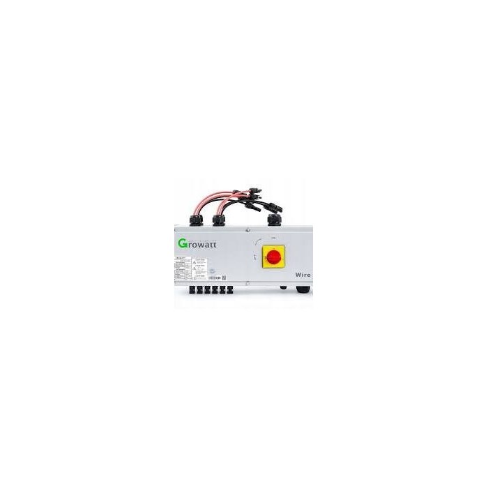 Wire box ip65 6 string dc fino a 1000 v - protezioni integrate per inverter fotovoltaico