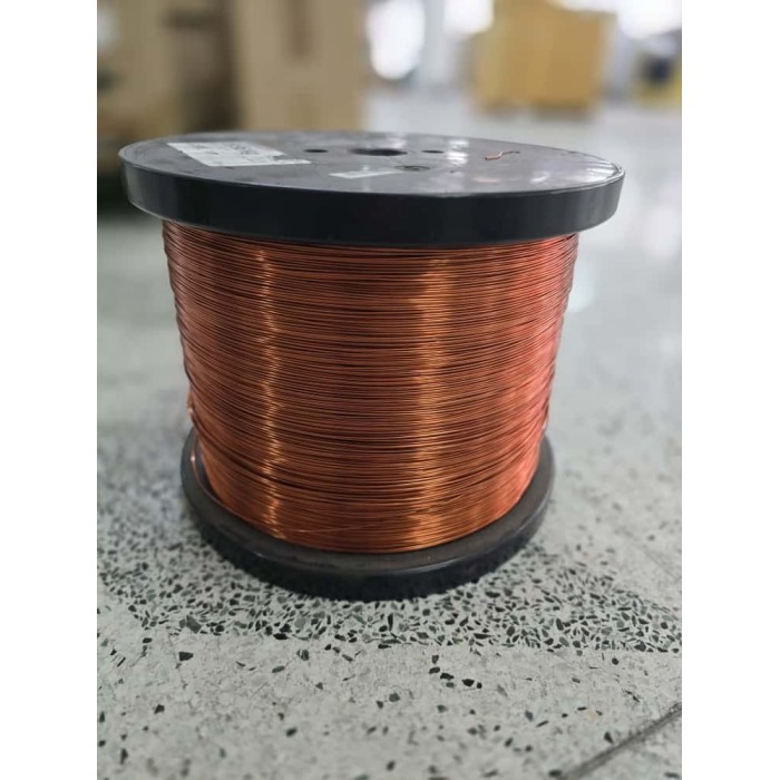Synflex w210 2l 0.63 mm filo di rame smaltato classe 200 °c doppio smalto iec 60317-13 rocchetta da 17,9kg