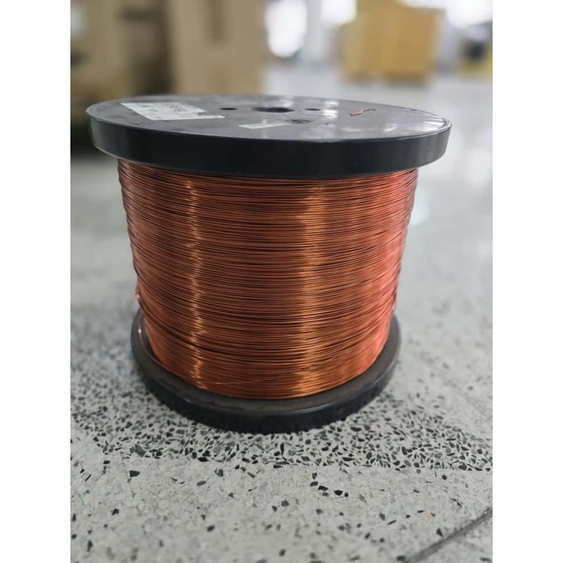Synflex w210 2l 0.63 mm filo di rame smaltato classe 200 °c doppio smalto iec 60317-13 rocchetta da 17,9kg Synflex w210 2l 0.63 mm filo di rame smaltato classe 200 °c doppio smalto iec 60317-13 rocchetta da 17,9kg